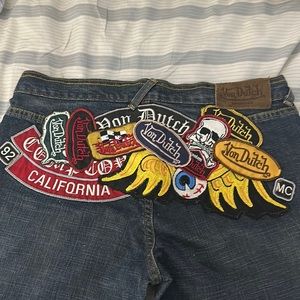 Von dutch jeans woman size 30 kustonmade originals